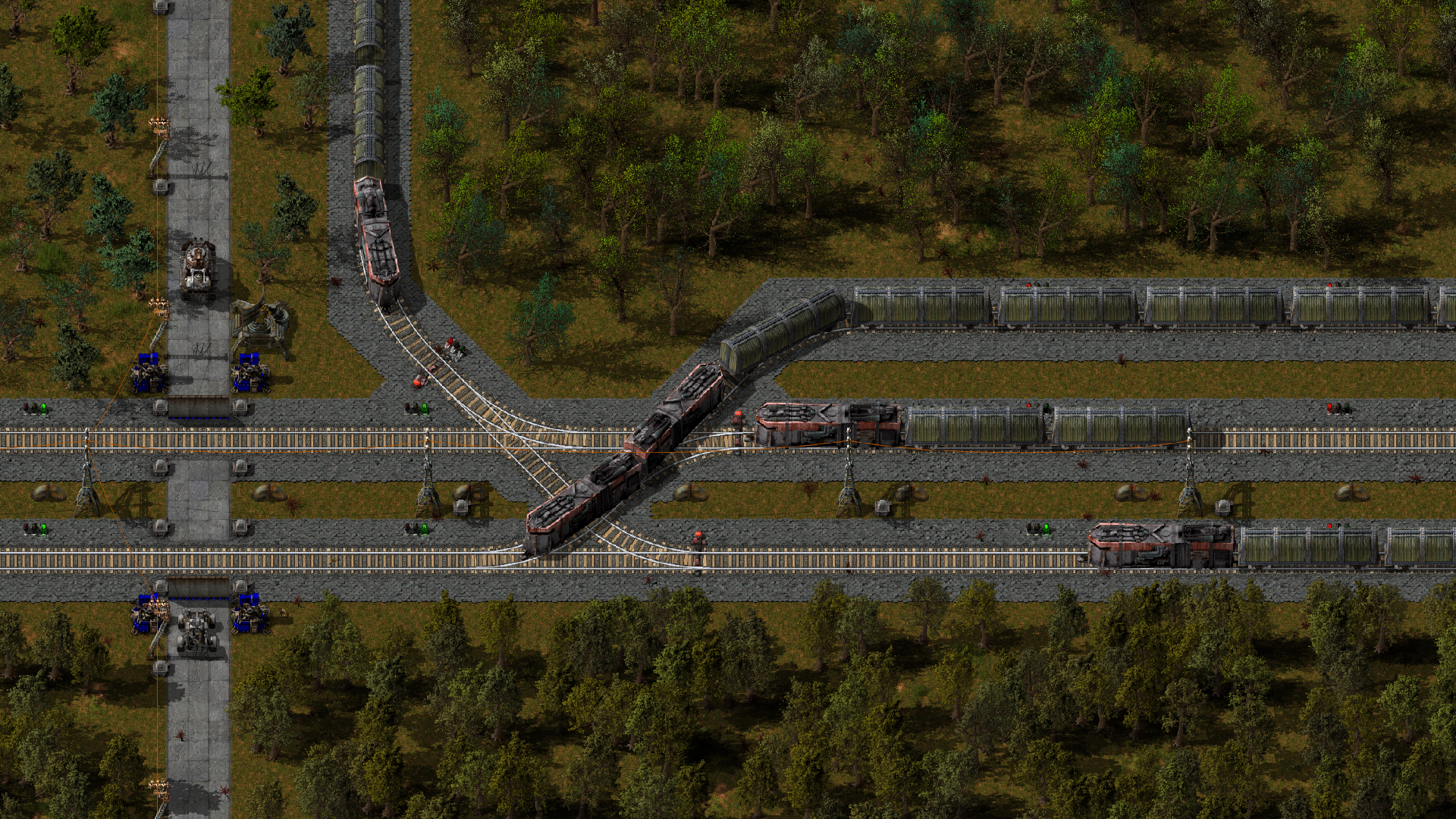 The level crossing!